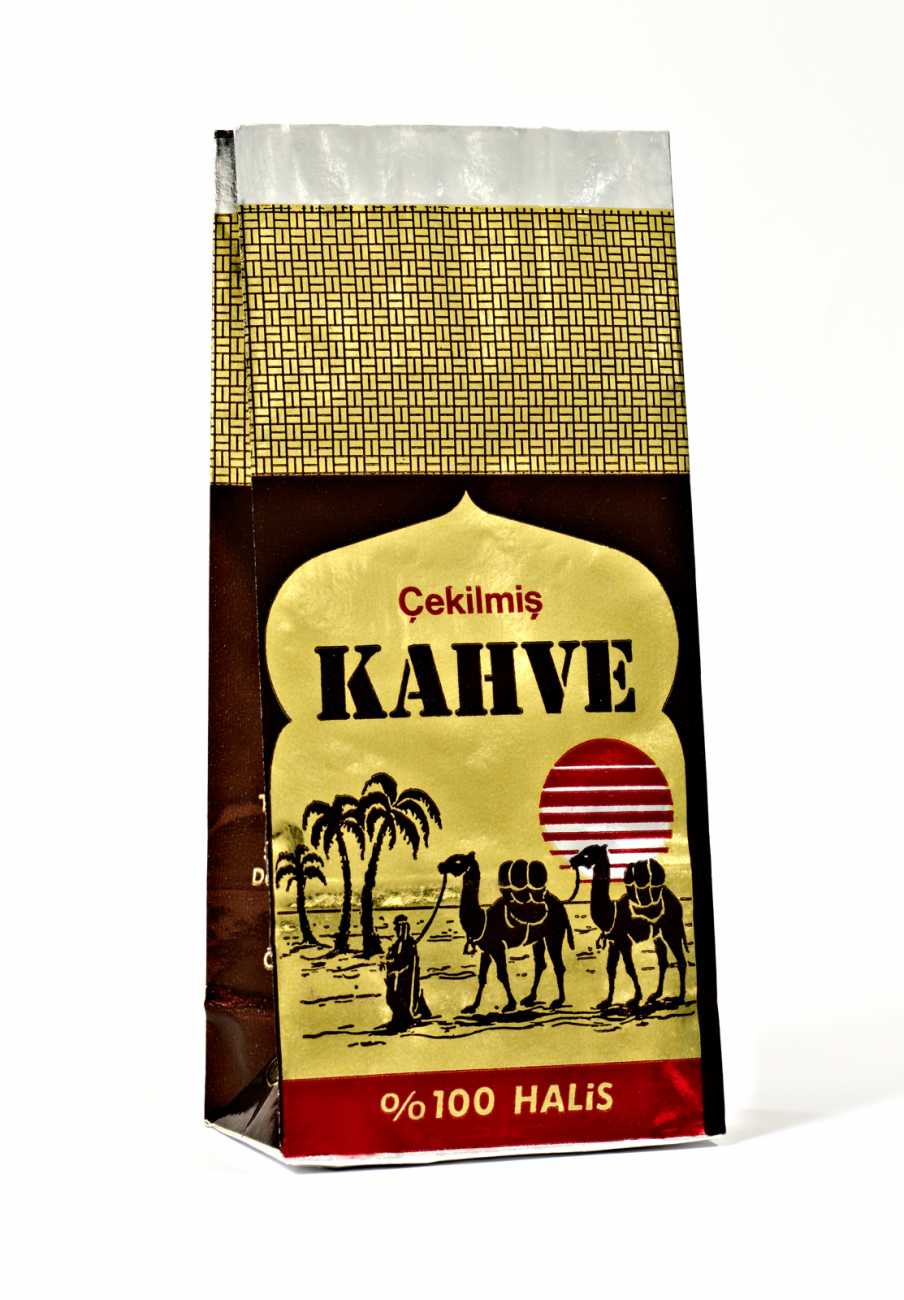 Anonim Baskılı 250 Gr Alüminyum Kahve Poşeti