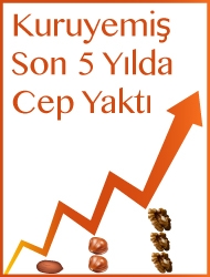 Kuruyemiş Fiyatları Son 5 Yılda Cep Yaktı