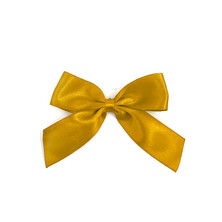  - Altın Küçük Boy Klipsli Kurdele (50 Adetlik Paket)