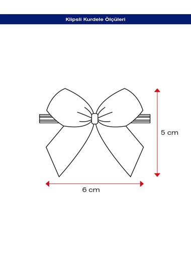 Altın Küçük Boy Klipsli Kurdele (50 Adetlik Paket)