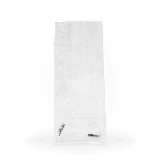 Kısa Mini Baskısız Sıcak Yapıştırmalı Şeffaf Poşet (40 MİKRON)