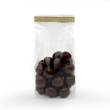 Kısa Mini Baskısız Sıcak Yapıştırmalı Şeffaf Poşet (40 MİKRON) - Thumbnail