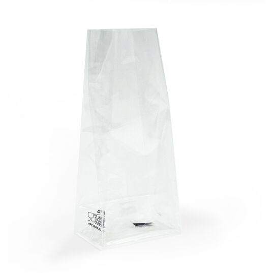 Kısa Mini Baskısız Sıcak Yapıştırmalı Şeffaf Poşet (40 MİKRON)