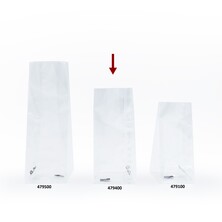 Kısa Mini Baskısız Sıcak Yapıştırmalı Şeffaf Poşet (40 MİKRON) - Thumbnail