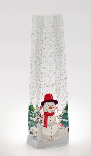 Orta Boy Kardan Adam Şeffaf Poşet(500 Adetlik Kutu)