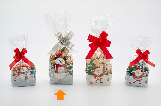 Orta Boy Kardan Adam Şeffaf Poşet(500 Adetlik Kutu)