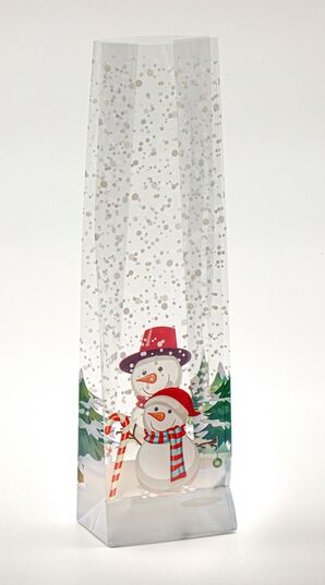 Orta Boy Kardan Adam Şeffaf Poşet(50 Adetlik Kutu)