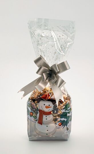 Orta Boy Kardan Adam Şeffaf Poşet(100 Adetlik Kutu)