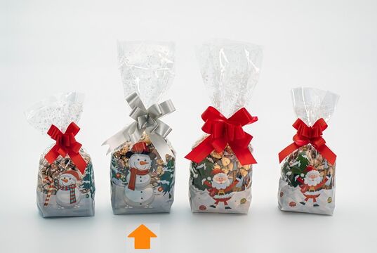 Orta Boy Kardan Adam Şeffaf Poşet(100 Adetlik Kutu)