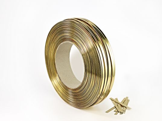 Mat Altın Kapama Klipsi (600 m&prime; lik Bobin)